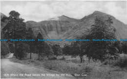 R150004 Where The Road Leaves The Village For The Hills. Glen Coe. No 1674. RP - Monde