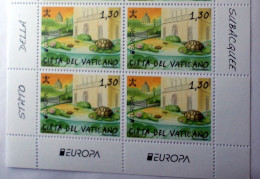 VATICAN 2024, EUROPA, FAUNA ACQUATICA, COMPLETE SET  BLOCKS MNH** - Nuevos