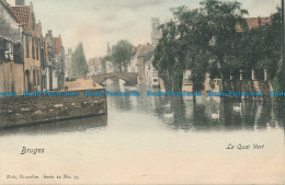 R150035 Bruges. Le Quai Vert. Nels. No 99 - World