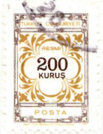 1971 - TURQUIA - SELLO DE SERVICIO - YVERT 123 - Used Stamps