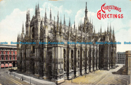 R150066 Christmas Greetings. Milan Cathedral - Monde