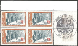 France Hotel Des Postes Bloc De Coin Premier Jour Avignon ( A30 289) - Stamps On Stamps