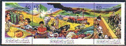 Libya Agriculture Medical Farming Education MNH ** Neuf SC ( A30 245c) - Andere & Zonder Classificatie