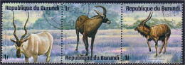 Burundi 1f Antelopes Antilopes ( A30 217) - Sonstige & Ohne Zuordnung