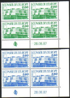 France Service 96/97 Batiments Coins Datés 28.08.87 MNH ** SC ( A30 177) - Servizio