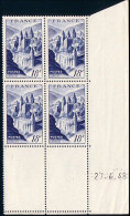 France 805 Conques 18f Coin Daté 27.4.48 TTB MNH ** SC ( A30 115) - 1940-1949