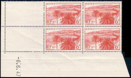 France 777 Cannes Papier Blanc Coin Daté 6.6.47 TTB MNH ** SC ( A30 103b) - Unused Stamps