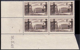 France 778 Nancy Coin Daté 18.3.48 TTB Pl.2 MNH ** SC ( A30 104) - 1940-1949