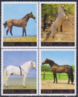 Korea Chevaux Horses Se-tenant MNH ** Neuf SC ( A30 73) - Pferde