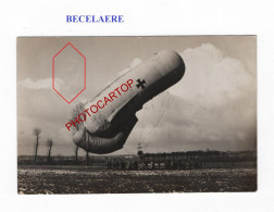 BECELAERE-BALLON D'Observation-CARTE PHOTO Allemande-GUERRE 14-18-1 WK-BELGIEN-Flandern-MILITARIA-Feldpost- - Zonnebeke