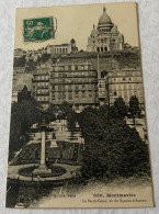 Montmartre Le Sacré Cœur Et Le Square Saint Pierre - Sacré-Coeur