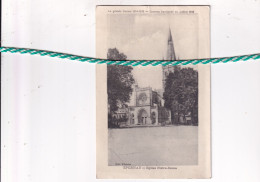 Epernay, Eglise Notre-Dame, La Grande Guerre 1914-18, Empernay Bombardé 1918 - Epernay