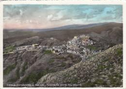 TIRIOLO-CATANZARO-PANORAMA VISTO DAL MONTE-CARTOLINA VERA FOTOGRAFIA- VIAGGIATA IL 8-8-1958 - Catanzaro