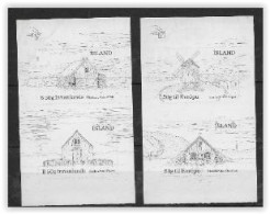 Islande N°1397/1400 De 2015 Adhésifs Issus De Carnet Neufs Batiments Traditionnels - Unused Stamps