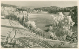 Hålland (Jämtlands Län); Utsikt Med Indalsälven (in Winter) - Circulated. (O. Olsson - Ånn) - Suecia