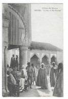 CPA TRES ANIMEE MEKNES, UN COIN DE BAB MANSOUR, MAROC - Meknès