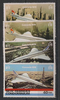 NOUVELLES HEBRIDES - 1978 - N°YT. 531 à 534 - Concorde - Série Complète - Neuf Luxe ** / MNH / Postfrisch - Ungebraucht