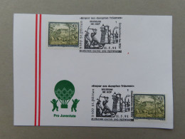 Österreich Pro Juventute - Mit Sonderstempel 11. 5. 1991 St. Pölten, Empor Aus Dumpfen Träumen (Nr.1982) - Other & Unclassified