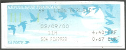 France Distributeur LISA Oiseaux LYON GERLAND ( A36 39) - Andere & Zonder Classificatie