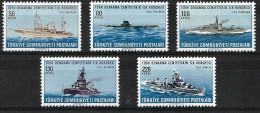 TURKEY 1965 Turkish Fleet MNH - Unused Stamps