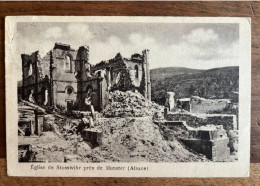 Eglise De Stosswihr Près De Munster - Rick-Spiser HOHRODBERG - A Circulé Le 13/08/1920 - Munster
