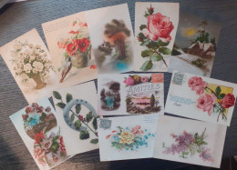 LOT 11 CPA FLEURS PAYSAGE NATURE - Collections & Lots