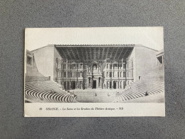 Orange Le Scene Et Les Gradins Du Theatre Antique Carte Postale Postcard - Orange