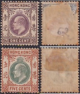 732063 HINGED HONG KONG 1902 REY EDUARDO VII - Andere & Zonder Classificatie