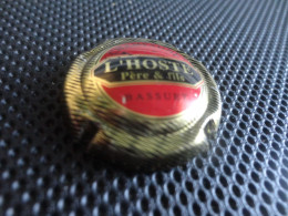 CAPSULE DE CHAMPAGNE :  L'HOSTE - N°10 Or, Rouge Et Noir - Andere & Zonder Classificatie