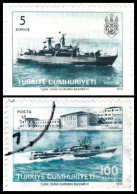 1973 - TURQUIA - MARINA - YVERT 2060,2062 - Oblitérés