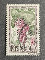 Colonie ALGERIE N°280 B.B 4 Indice 3 Perforé Perforés Perfins Perfin Superbe !! - Altri & Non Classificati