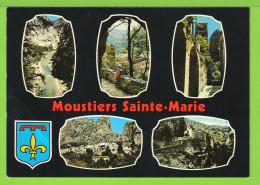 MOUSTIERS SAINTE MARIE - MULTIVUES - Carte Vierge - Autres & Non Classés