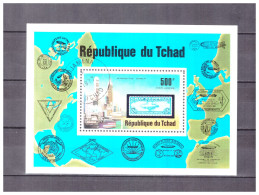 TCHAD  .  BF   N ° 20 .  200 F  ZEPPELIN     OBLITERE  .  SUPERBE . - Tchad (1960-...)