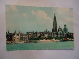 BELGIUM  POSTCARDS   ANTWERPEN  ZICHT OP DE SCHELDE - Andere & Zonder Classificatie