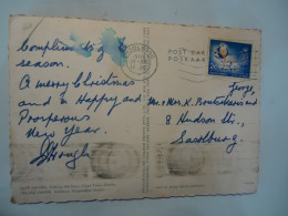 SOUTH AFRICA POSTCARDS  SAFE HAVEN HARBOUR 1930 STAMPS AND POSTMARK  SASOLBURG - Südafrika