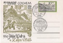Germany Deutschland 1970 350 Jahre Cochem - Postcards - Used