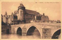 CPA Laval-Le Vieux Pont Et Le Château-124    L2951 - Laval