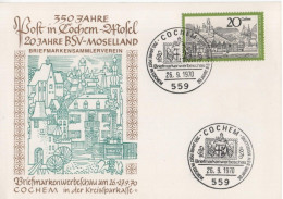 Germany Deutschland 1970 350 Jahre Cochem - Postkarten - Gebraucht