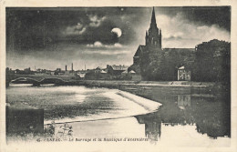 CPA Laval-Le Barrage Et La Basilique D'Avesnières-45    L2951 - Laval