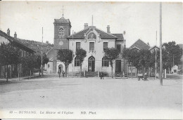 BUSSANG - La Mairie Et L'Eglise - Bussang