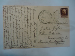 ITALY  POSTCARDS  1934 Querciabella POTTURNO POSTMARK AND STAMPS - Other & Unclassified