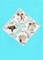 Monaco 4 Timbres Neufs Année 1964 Tokyo Jeux Olympiques XVIII ème Olympiade - Unused Stamps