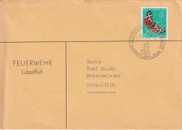 Motiv Brief  "Feuerwehr Lützelflüh"        1955 - Lettres & Documents