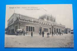 FANO - SPIAGGIA - INGRESSO ALLO STABILIMENTO. - Fano