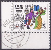 (DDR 1969) Mi. Nr. 1454 O/used Eckrand (DDR1-1) - Gebraucht