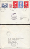 Belgique 1958 - Lettre Par Avion Sabena  1ère.Liaison Aérienne Bruxelles - Téhéran ........ (DD) DC-12599 - Gebraucht