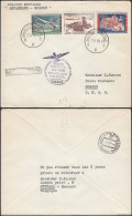 Belgique 1958 - Lettre Par Avion Sabena  1ère.Liaison Aérienne Bruxelles - Moscou ........ (DD) DC-12600 - Gebruikt