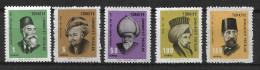 TURKEY 1967 Definitives, Turkish Celebrities MNH - Unused Stamps