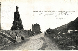 PICCOLO SAN BERNARDO, PETIT SAINT BERNARD, Aosta - Ospizio E Monumento - VG - S112 - Otros & Sin Clasificación