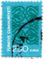 1977 - TURQUIA - SELLO DE SERVICIO - YVERT 142 - Gebruikt